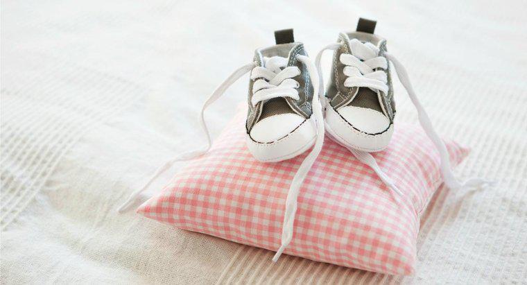 Welche Schuhgröße tragen Säuglinge?