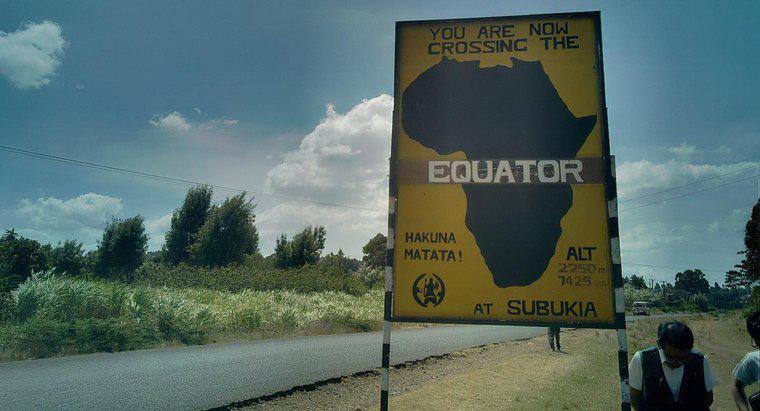 Welche Länder liegen am Äquator?