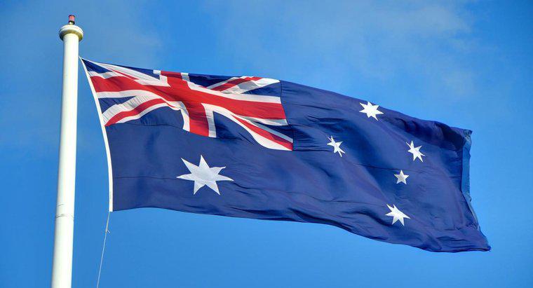 Was bedeuten die Sterne auf der australischen Flagge?