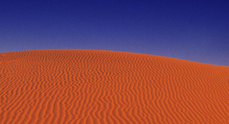 Was sind die größten Sanddünen?