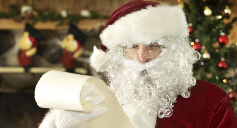 Was ist die Geschichte von Santas Naughty or Nice List?