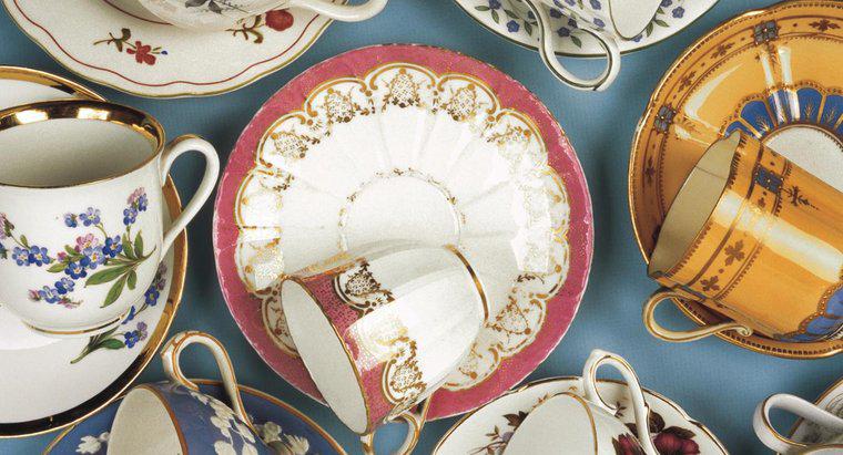 Was ist der Wert von antiken Teetassen?