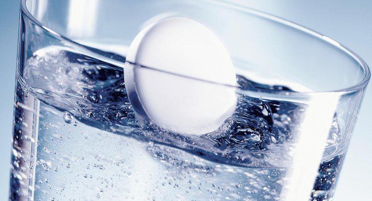 Ist Aspirin wasserlöslich?