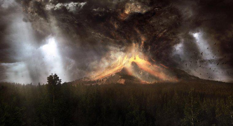 Wie wirken sich Vulkane auf die Umwelt aus?