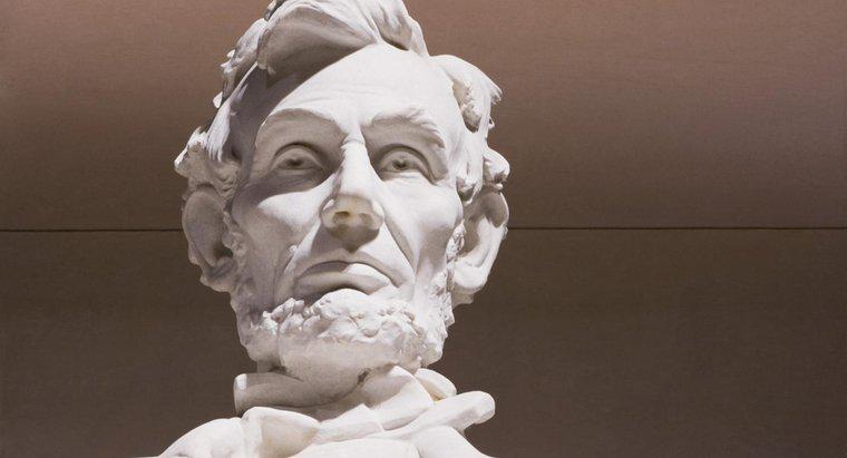 Welche Farbe hatten Abraham Lincolns Augen?