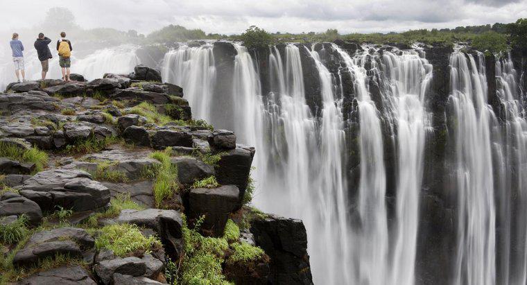In welchem ​​Land liegen Victoria Falls?