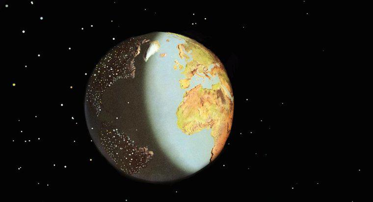 Was ist die Bewegung der Erde, die Tag und Nacht verursacht?