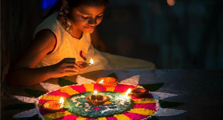 Was feiert das indische Diwali-Festival?