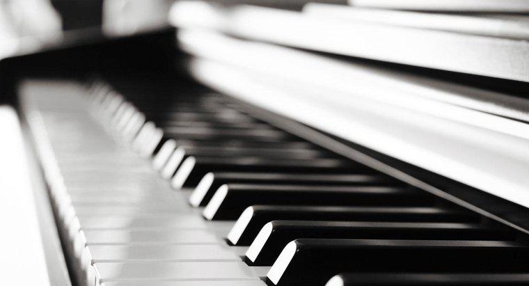 Wie viele weiße Tasten hat ein Klavier?