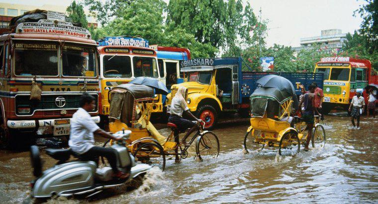 Wie profitiert der Monsun Indien?