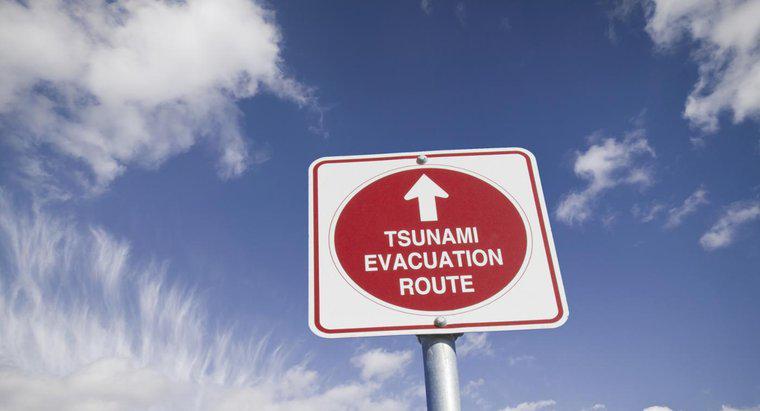 Wie bereitet man sich auf einen Tsunami vor?
