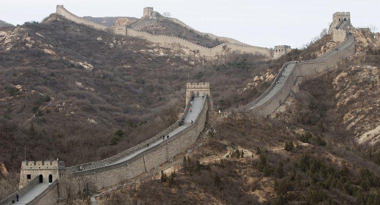 Warum wurde die Chinesische Mauer gebaut?