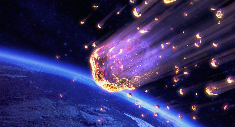 Wie kommen Meteoriten vom Mars auf die Erde?