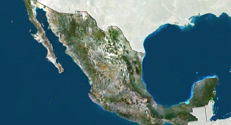 Was sind zwei Halbinseln in Mexiko?
