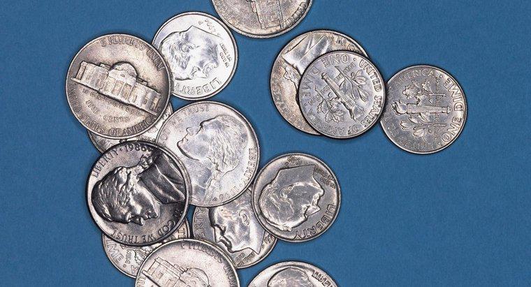Wie viele Nickel entsprechen einem Cent?