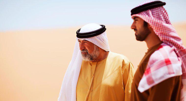 Was tragen arabische Männer auf dem Kopf?