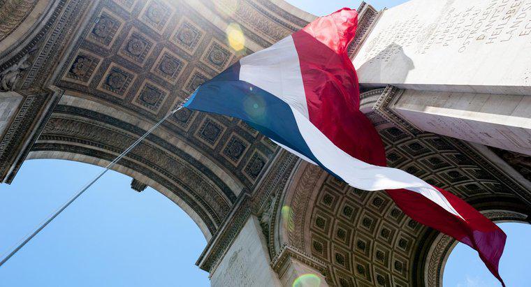 Wofür stehen die Farben der französischen Flagge?