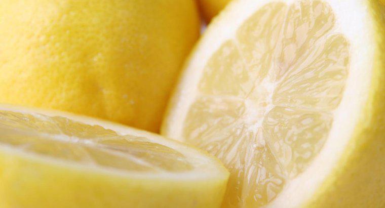 Wie lange halten Zitronen?
