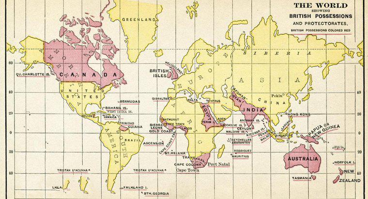 Was waren die Länder des britischen Empire?