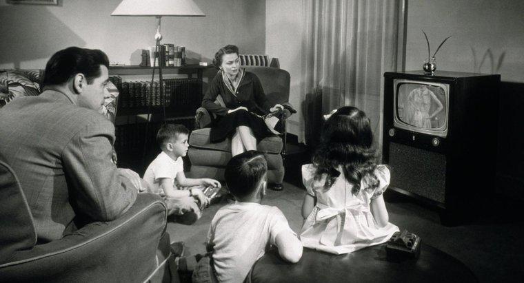 Wie viel kostete ein Fernseher in den 1950er Jahren?