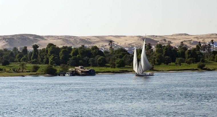 Wo beginnt und endet der Nil?