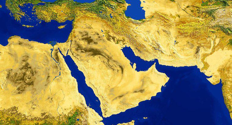 Wo liegt der Nahe Osten?