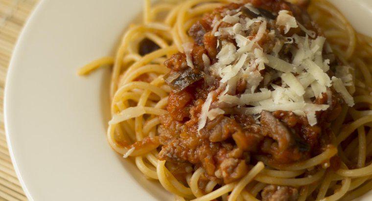 Wie kochen Sie Spaghetti?