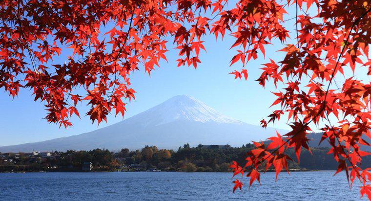 Wie entstand der Berg Fuji?