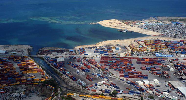 Was sind die wichtigsten Exporte und Importe von Haiti?
