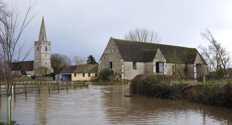 Wo treten Überschwemmungen auf der Welt auf?