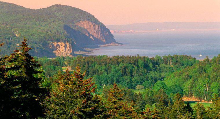 Wo liegt der Bay-of-Fundy-Nationalpark?