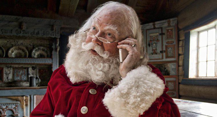 Gibt es eine Nummer, mit der Kinder den Weihnachtsmann kostenlos anrufen oder schreiben können?