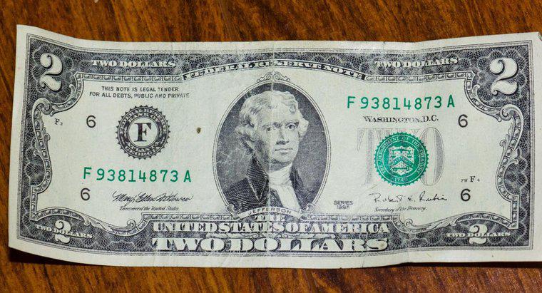 Wie selten sind Zwei-Dollar-Scheine?