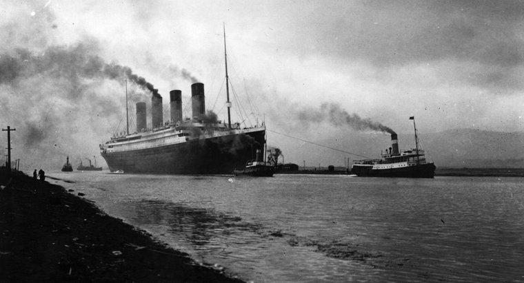 Wie tief ist die Titanic gesunken?