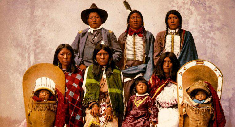 Welche Art von Kleidung trugen die amerikanischen Ureinwohner?