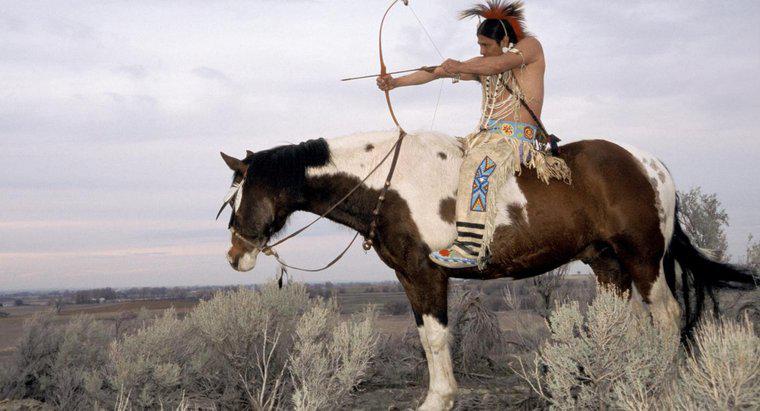 Welche Waffen wurden von den Blackfoot-Indianern verwendet?