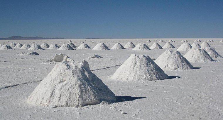 Ist Salz eine nicht erneuerbare Ressource?