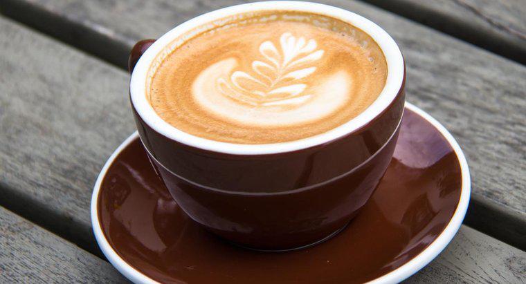 Was ist der Unterschied zwischen Kaffee und Latte?