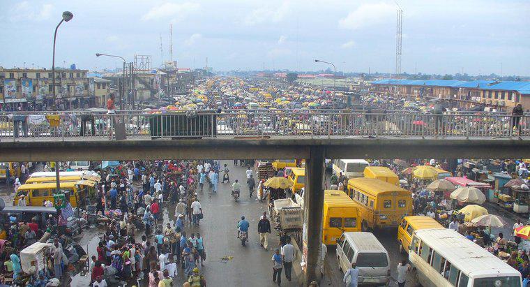 Was ist die größte Stadt in Nigeria?