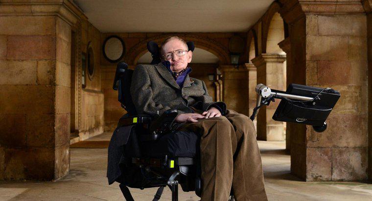 Welche Behinderung hat Stephen Hawking?