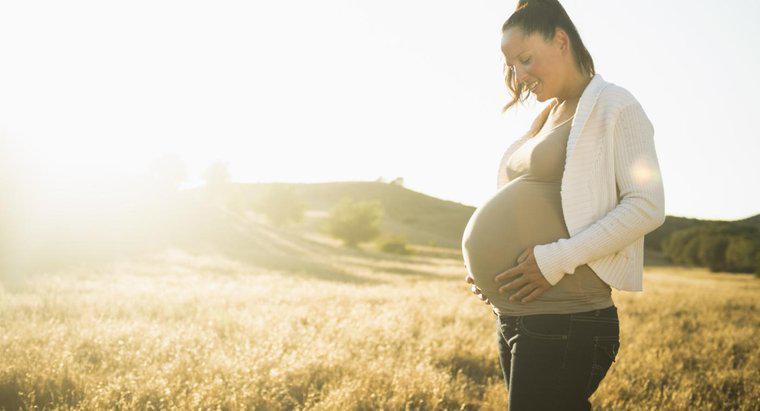 Kann eine schwangere Frau eine Periode haben?