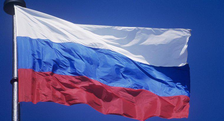 Was bedeuten die Farben der russischen Flagge?