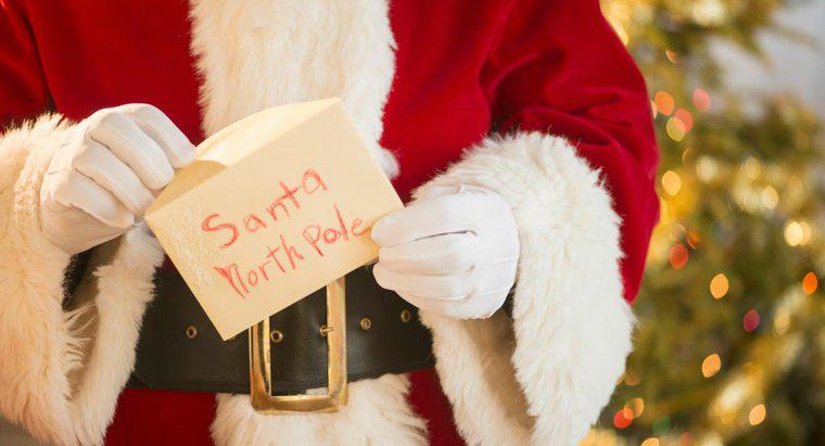 Wie lautet die Adresse des Weihnachtsmanns am Nordpol?