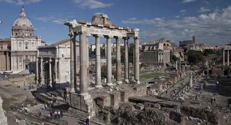 Wo lebten die Römer?