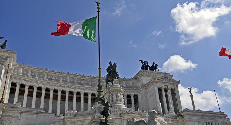 Was bedeuten die Farben der italienischen Flagge?