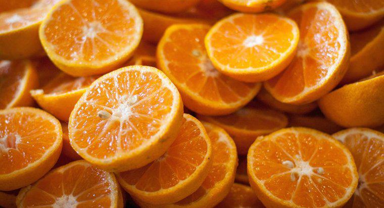 Wann sind Orangen reif?