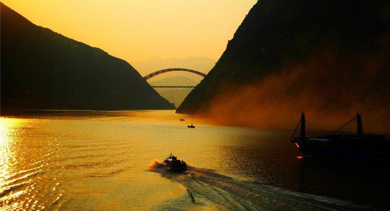 Was ist der längste Fluss in Asien?