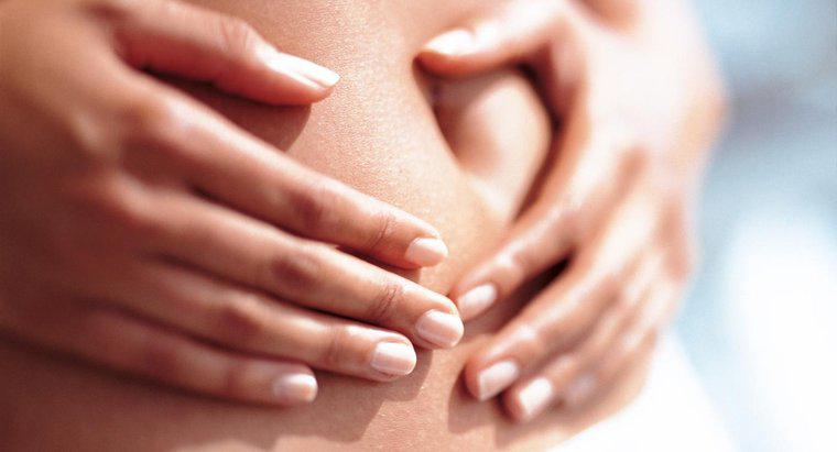 Kann ein Flattern im Magen ein frühes Anzeichen für eine Schwangerschaft sein?