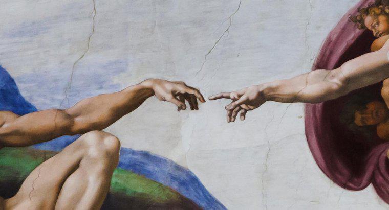Welche Materialien hat Michelangelo verwendet?