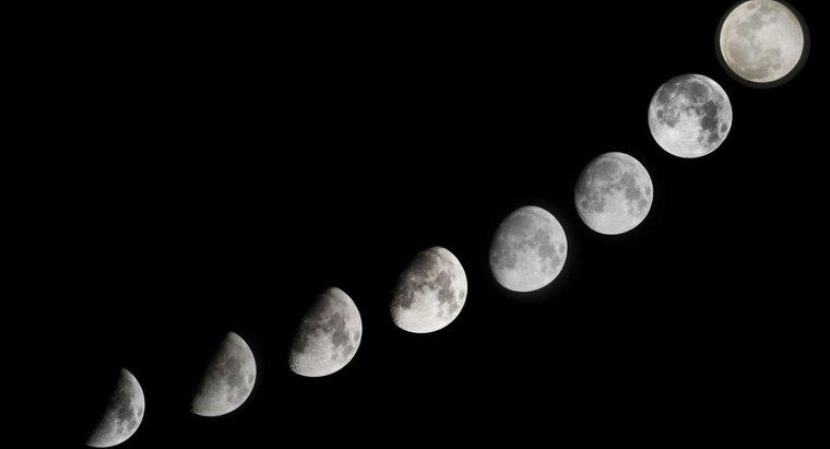 Warum ändert der Mond im Laufe des Monats seine Form?